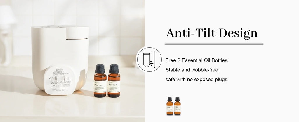 Plug-In Diffuser, Timer Control, Scent Intensity Button, Bluetooth APP