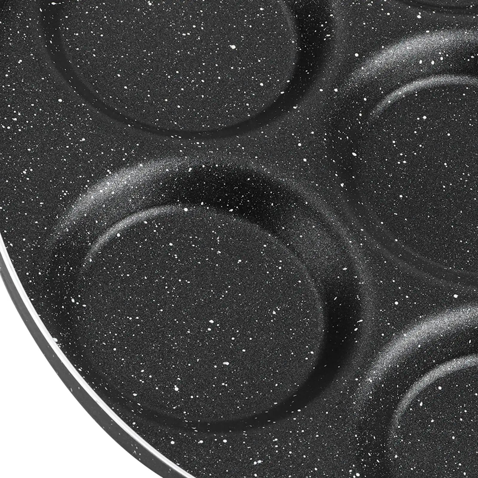 7 Holes Non-Stick Cooking Pan, burger mold