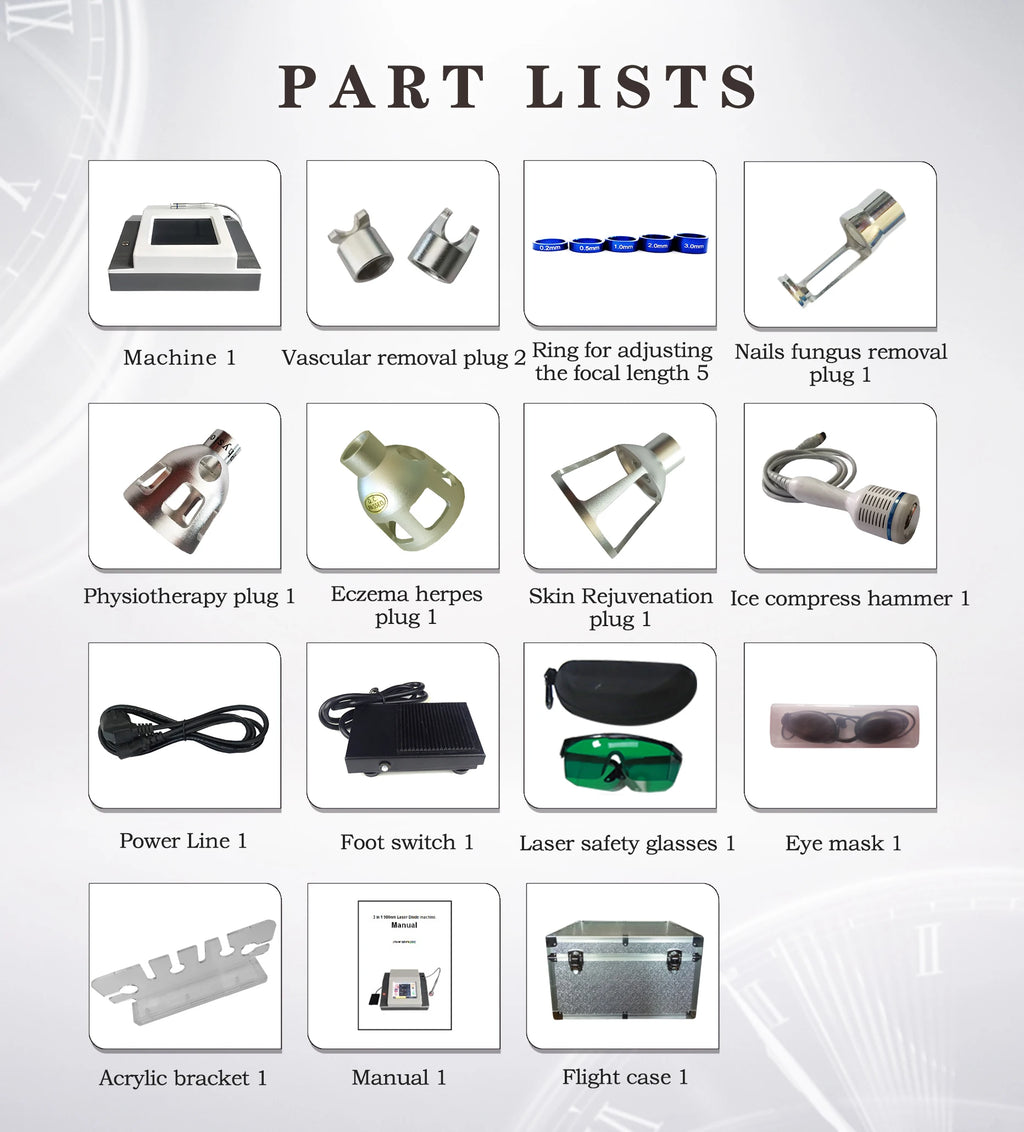 5 In 1 980nm Diode Laser, Nail Fungus, Spider Veins