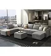 L Shaped Couch with Reversible Chaise.