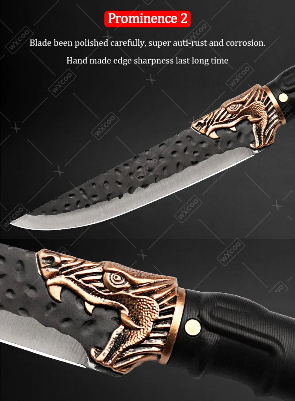 1PCS 6PCS 7PCS Professional Stainless Steel Chef Knife Set