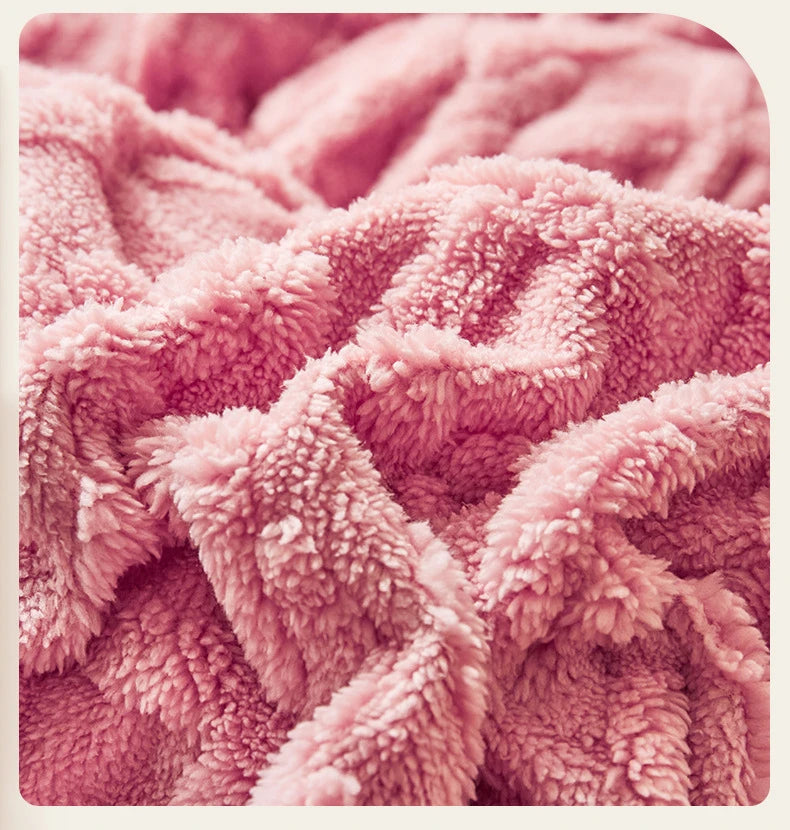 Artificial Fleece, Quilt Blanket, Various Colors, Sizes