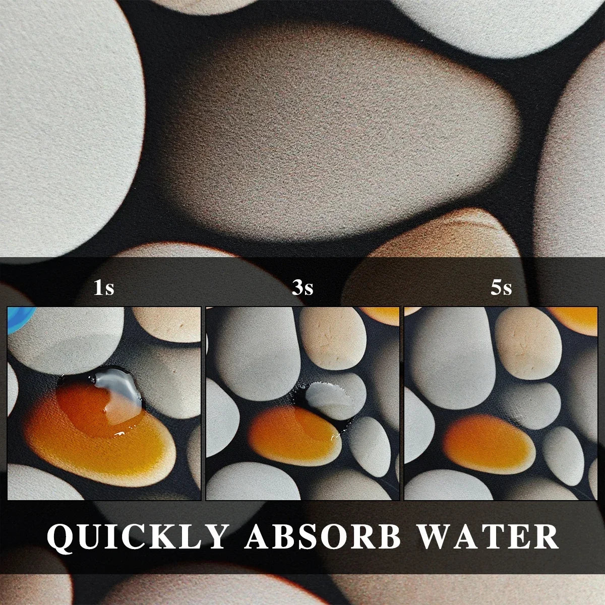 Super Absorbent Mat, Non-slip, Bathroom, Kitchen