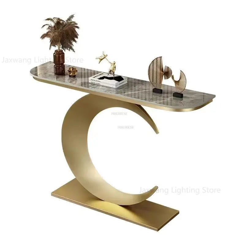 Slate Hallway, Porch Iron Console Table