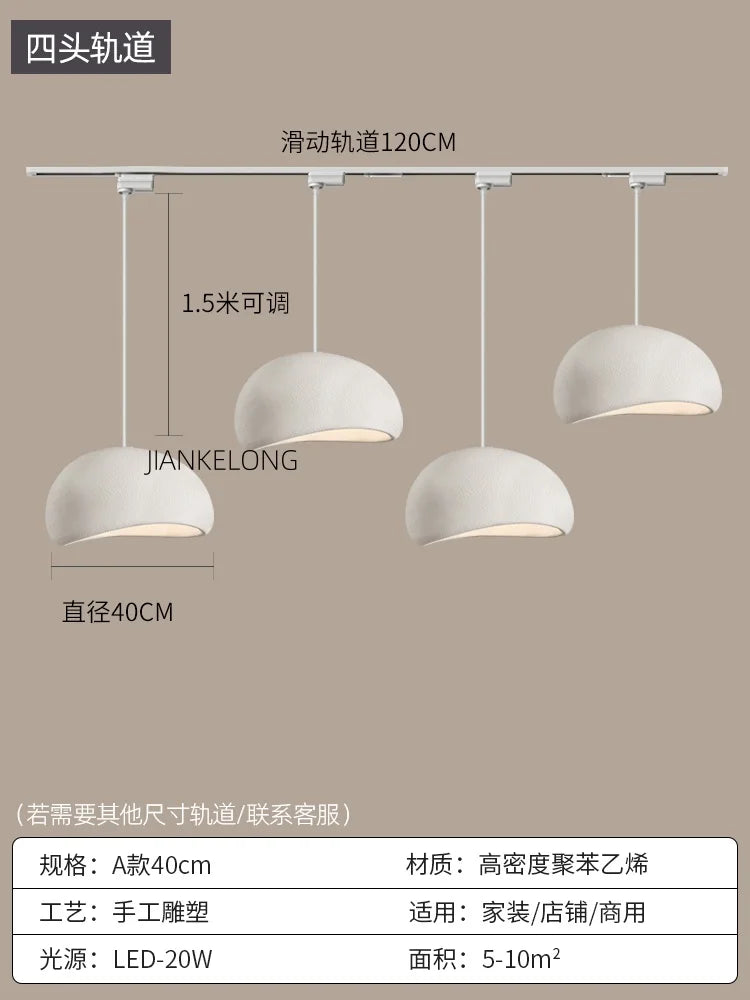 Handmade Indoor, LED Suspension Pendant Lamp