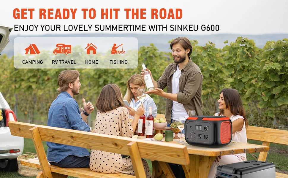 Portable Power Station, Solar Generator