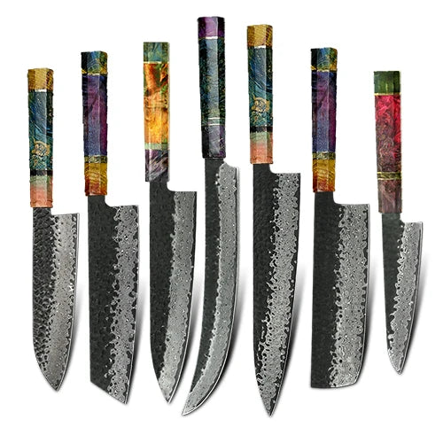 High Quality Damascus Steel Japanese Knives