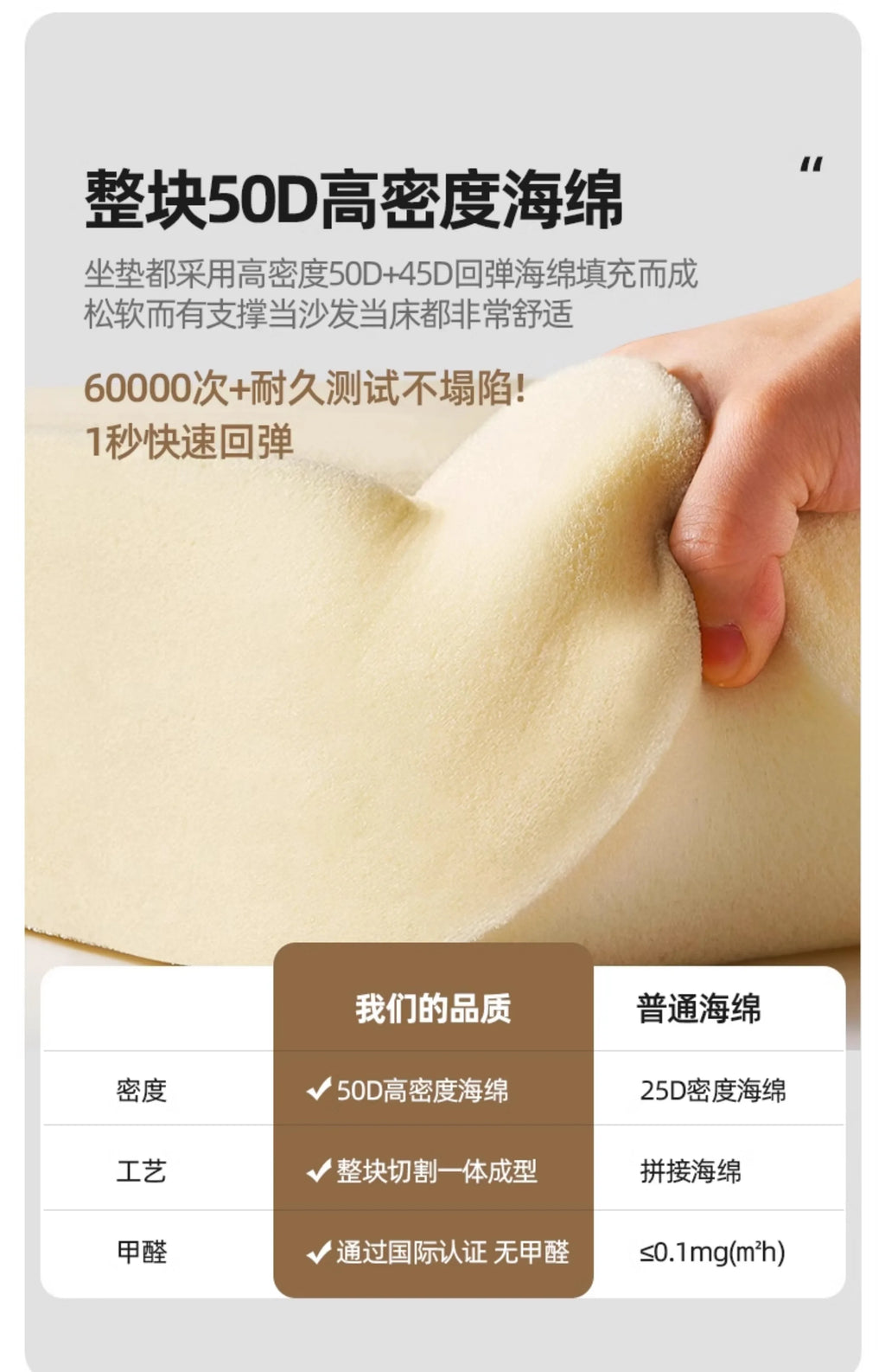 Composite Leather Sectional Apartment Sofa