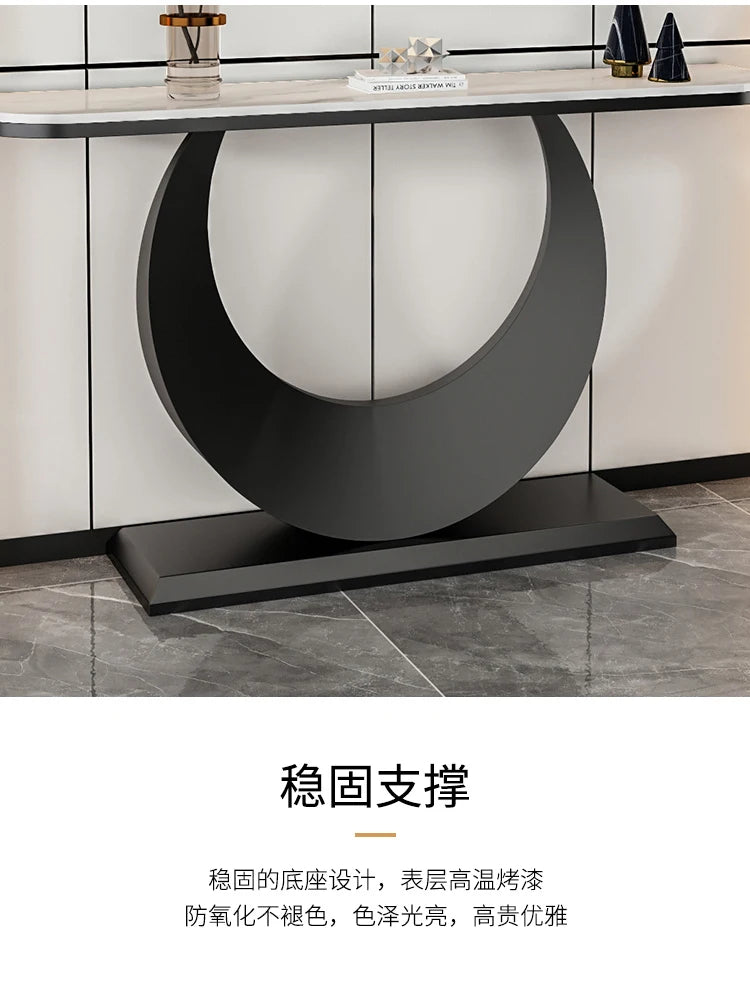 Modern Console Table Decor Hallway Luxury Design