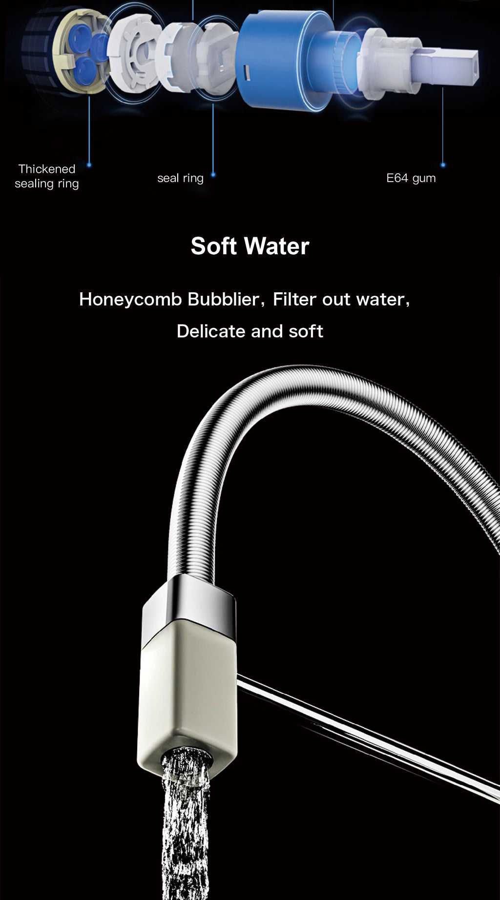 kitchen faucet with single handle, pull-out Spray