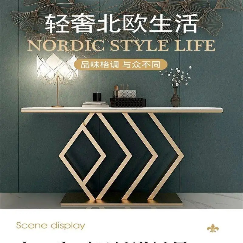 Metal Design Table Vintage Hallway Furniture