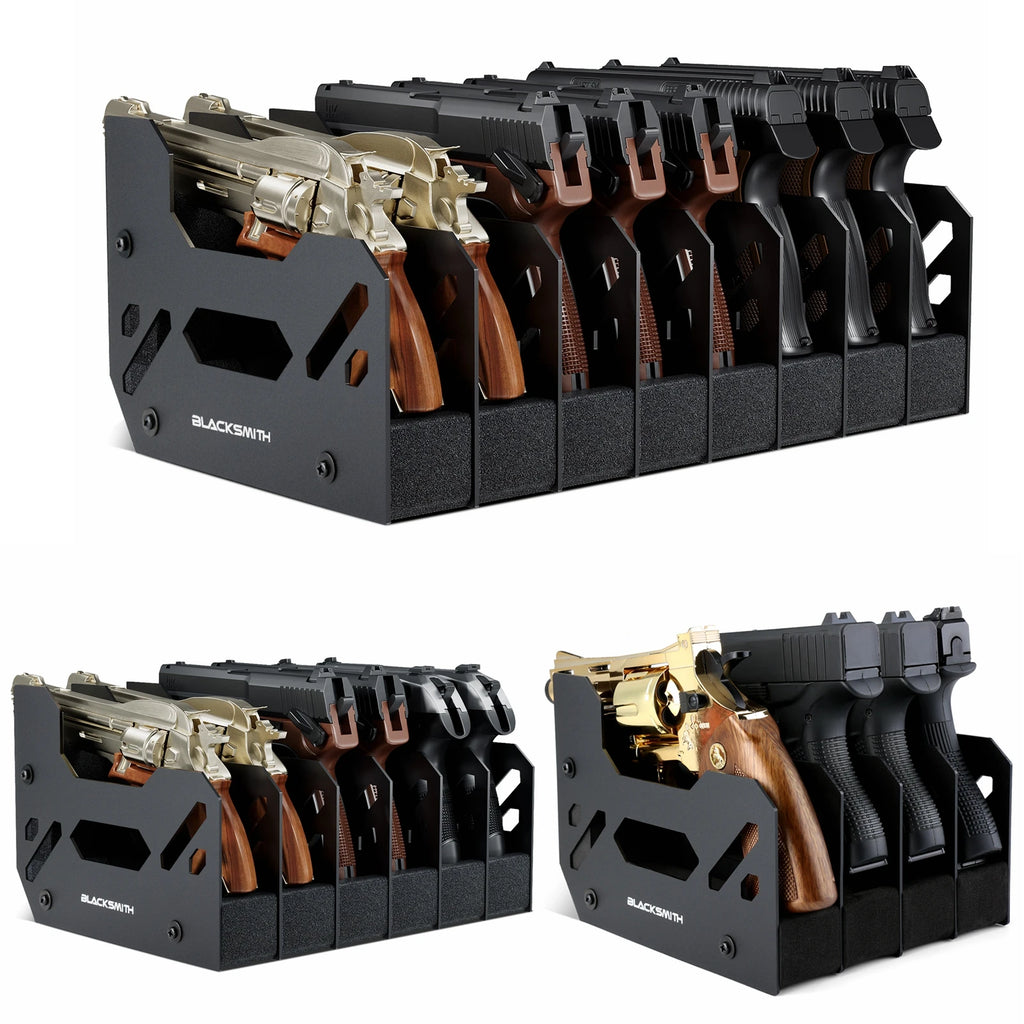 4/6/8 Slots, Handgun Stand Holder