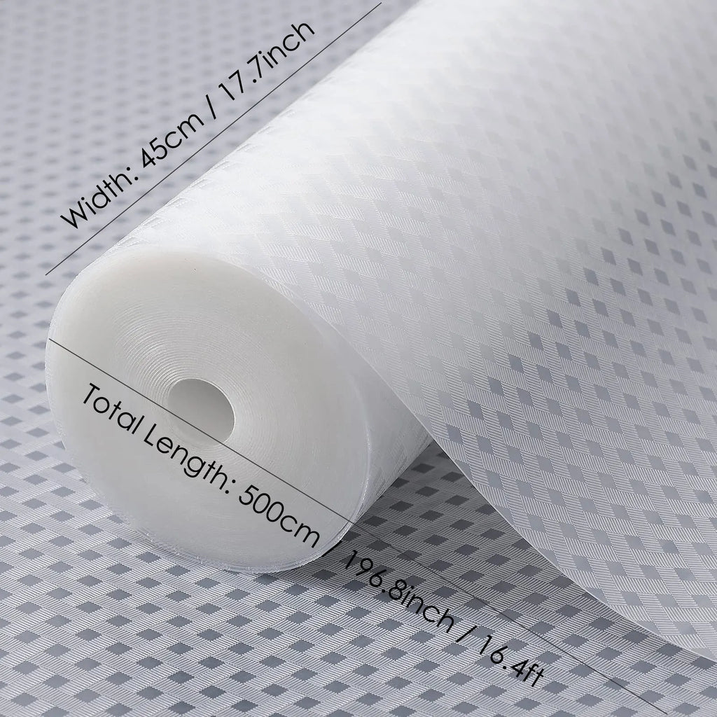 Drawer and Shelf Liner, Non-Adhesive Non-Slip Waterproof