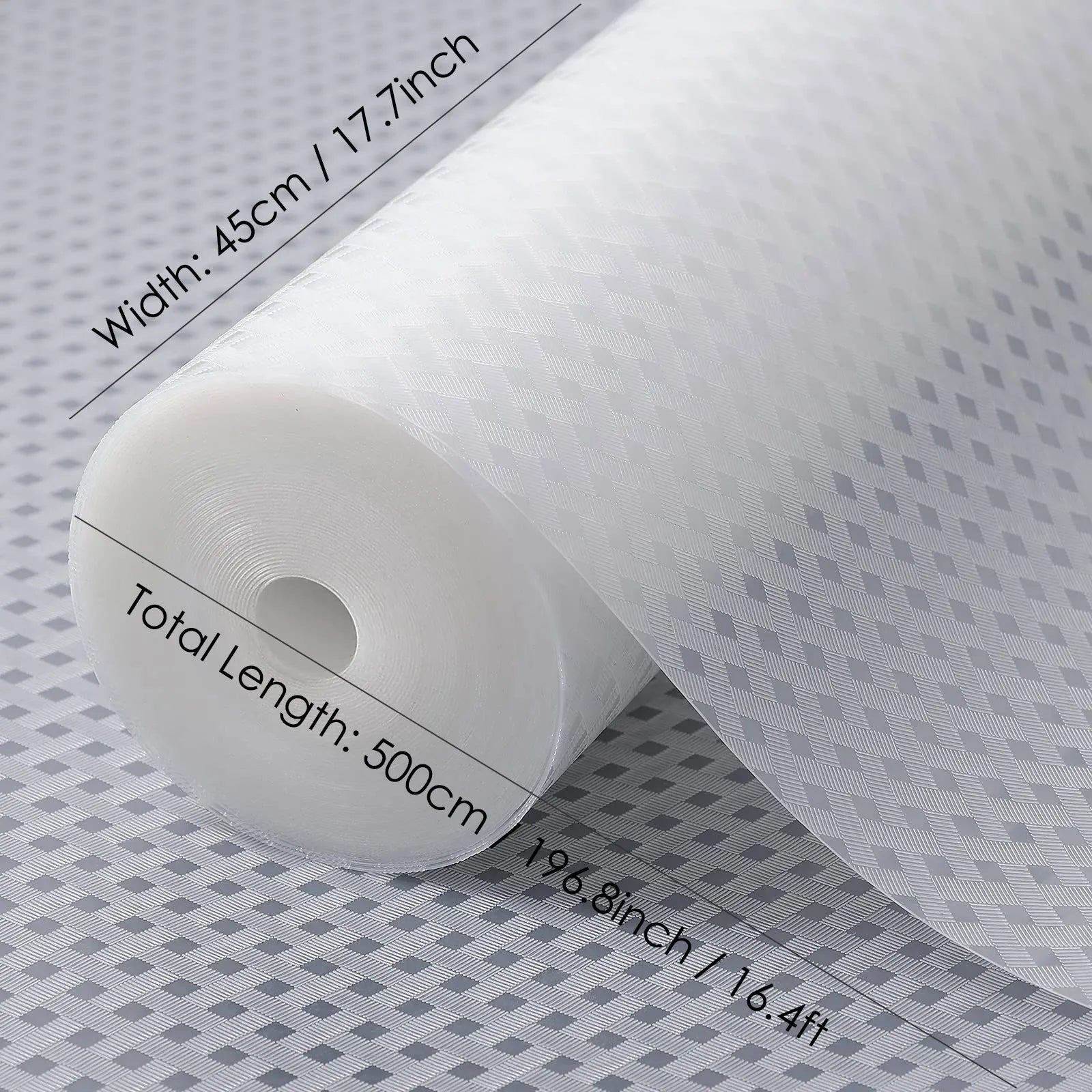 Drawer and Shelf Liner, Non-Adhesive Non-Slip Waterproof