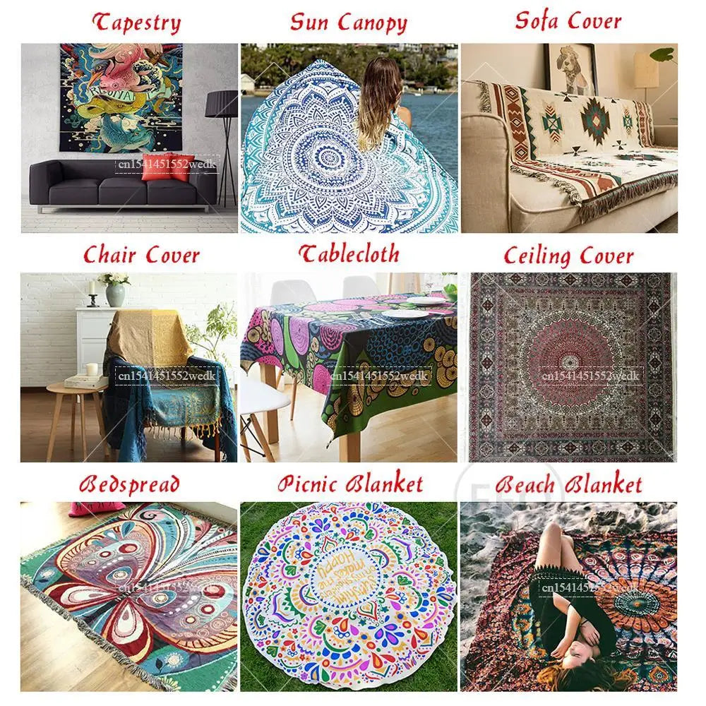 Egyptian Mythology Tapestries, for Room Aesthetic