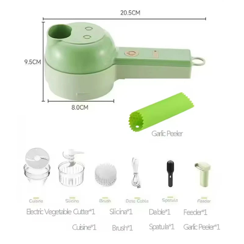 Wireless Electric Garlic Masher. Food Chopper. Meat Grinder