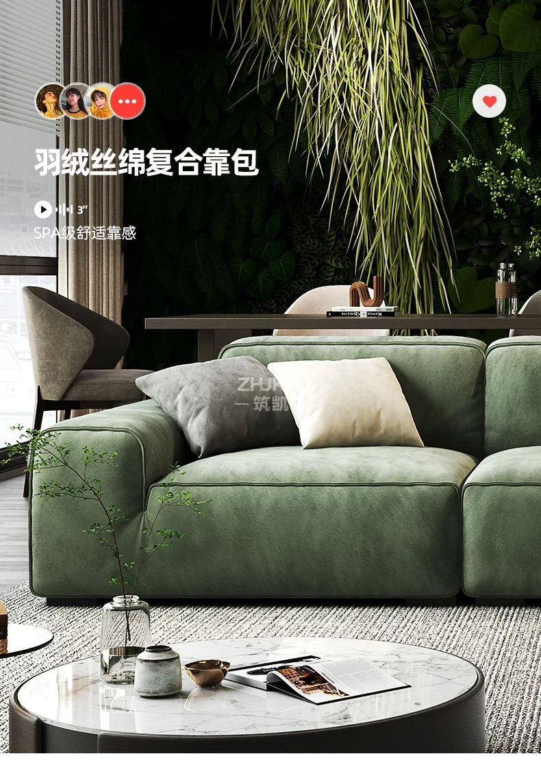 Fabric Corner Modular Living Room Sofas