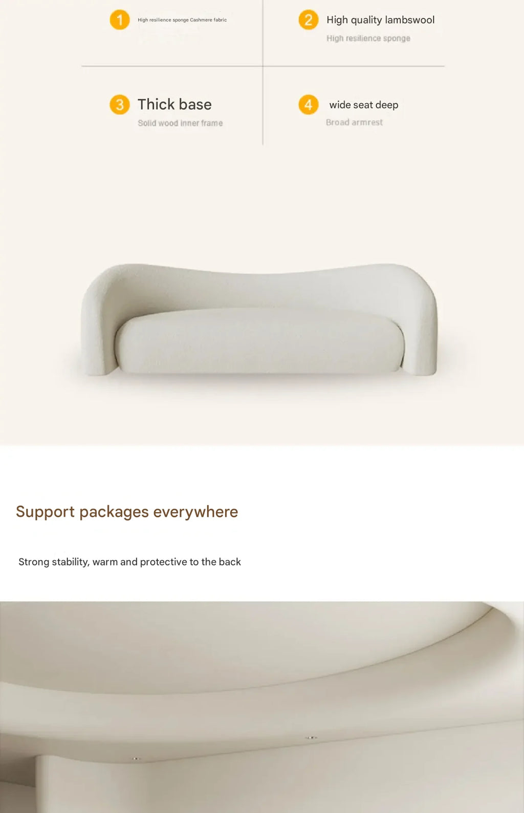 living room Sofas minimalist, Fabric