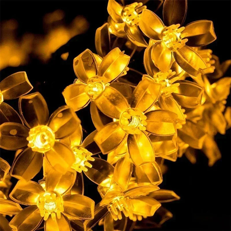 Solar LED Cherry Blossom Light String