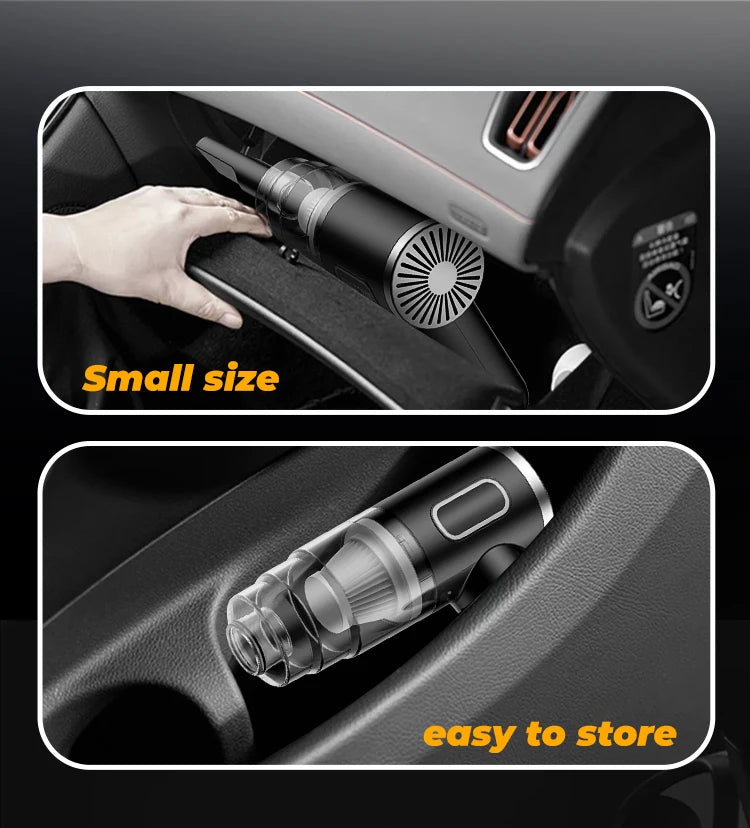 Portable Powerful Wireless Vacuum Mini Cleaning Machine