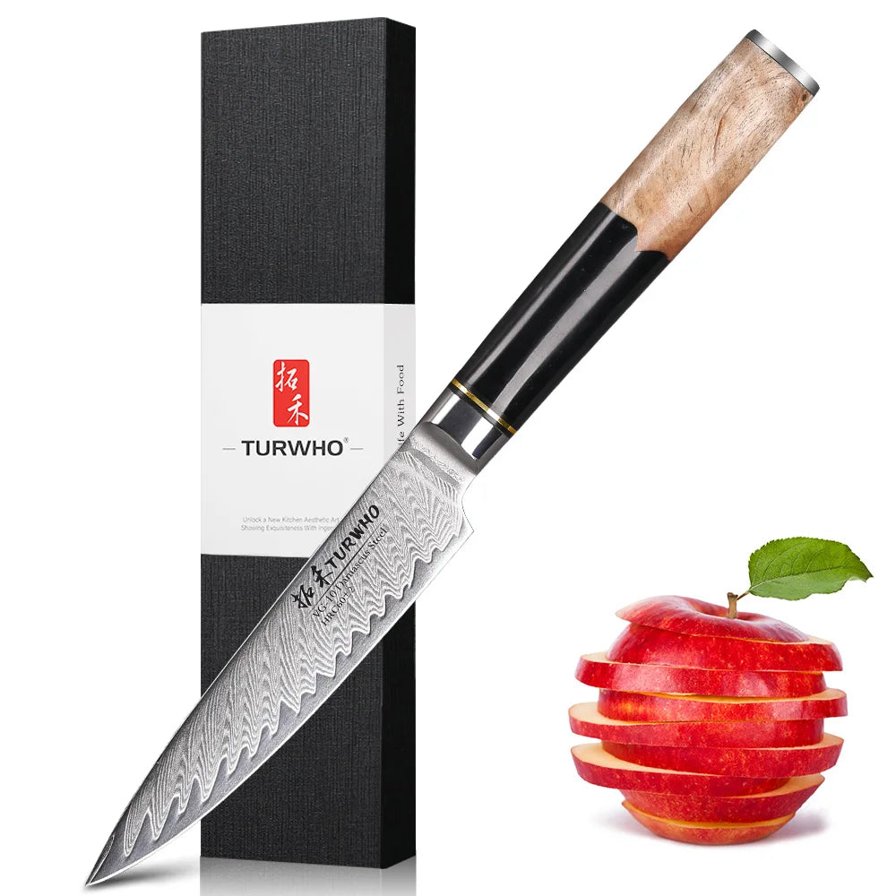 Damascus Kitchen Chef Knife High Carbon Steel
