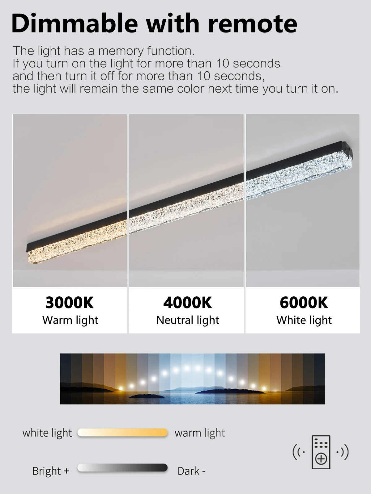 Ceiling Light Long Lamp, Dressing Room, Foyer