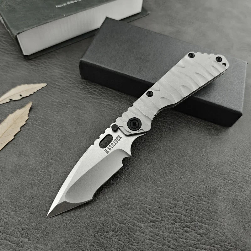 Titanium Handle, Blade, Folding Tactical Knives