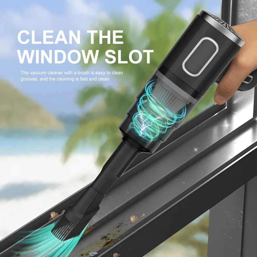 Portable Powerful Wireless Vacuum Mini Cleaning Machine