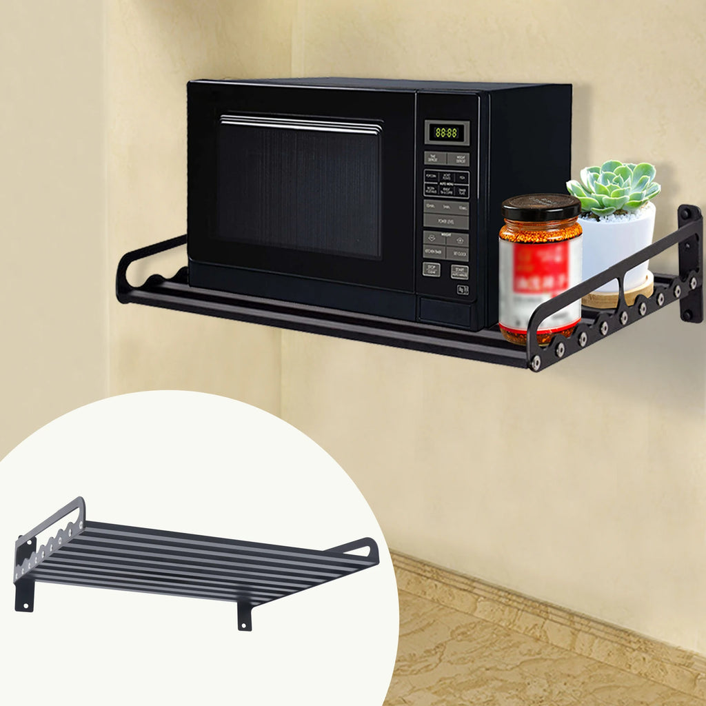 Wall-Mounted Microwave Oven Rack 50kg Capacity