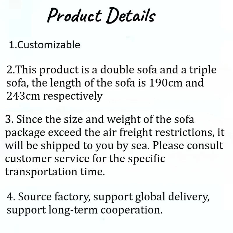 Double and Triple Sofa Bed, Sports Style, customizable