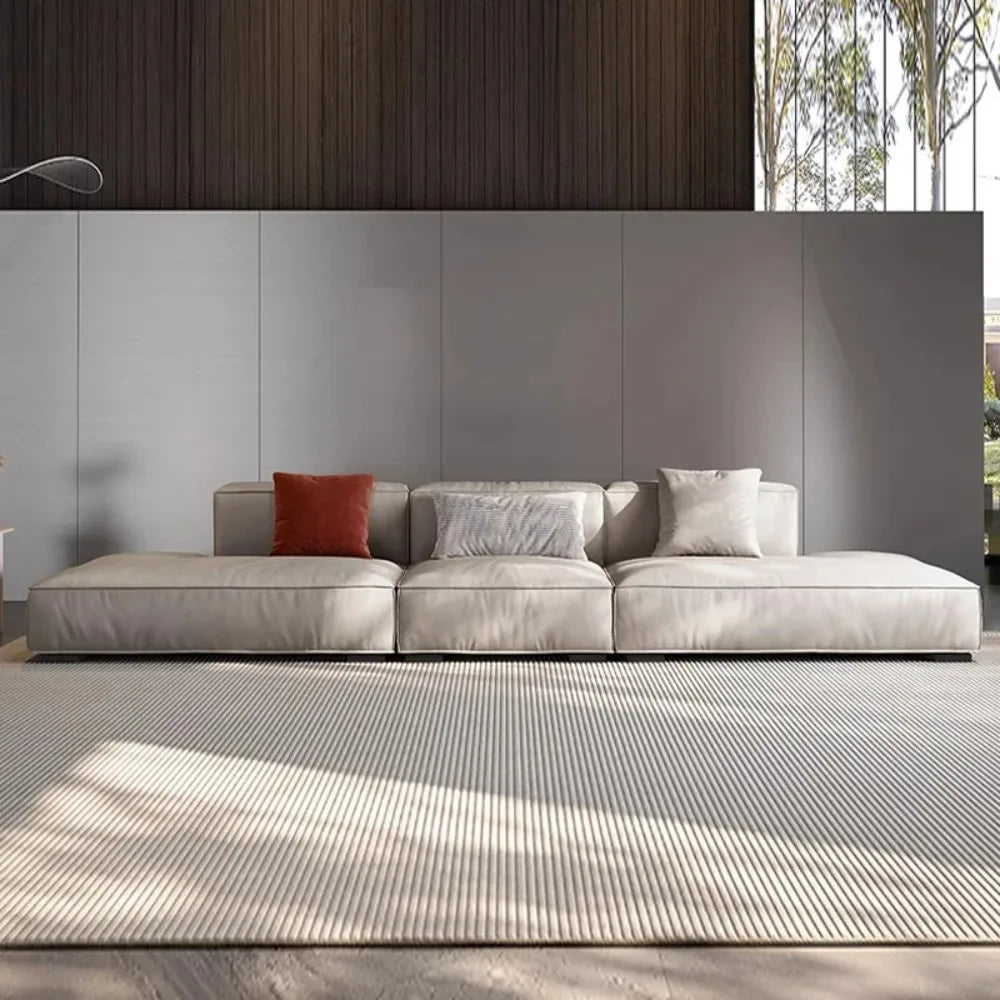 Customized Simple Curved Sofa, Different Colors