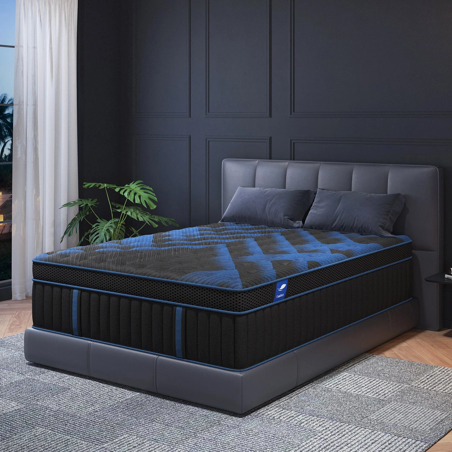 12" Mattress Medium Firm Motion Isolation