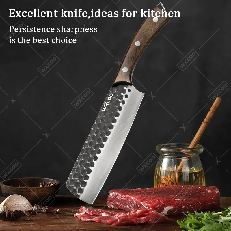 8PCS Professional Kitchen Chef Knife Set Stainless Steel