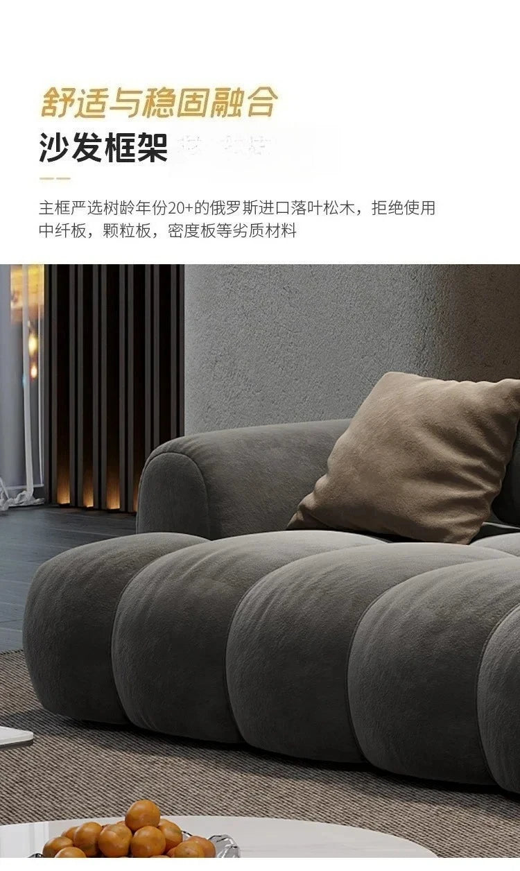 Brown Floor Recliner Sofa Bed