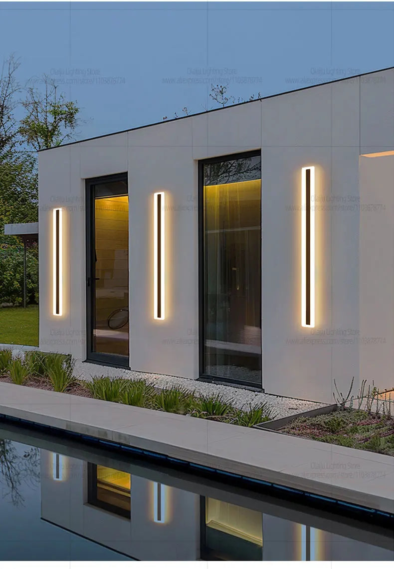 Waterproof Long Strip Wall Lights