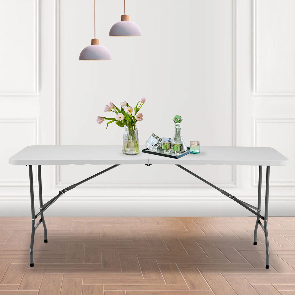 Folding Outdoor, Indoor Foldable Table, Carrying Handle