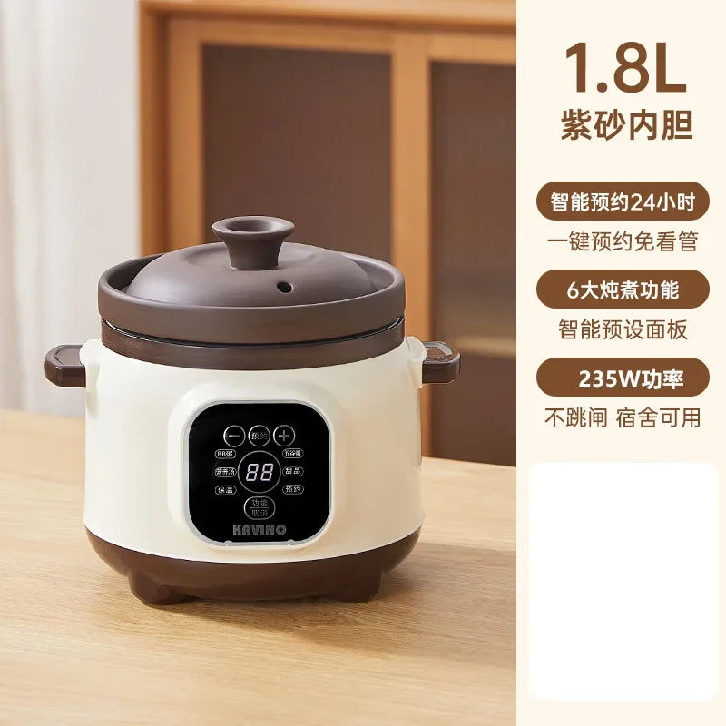 110V Electric Clay Pot Slow Cooker