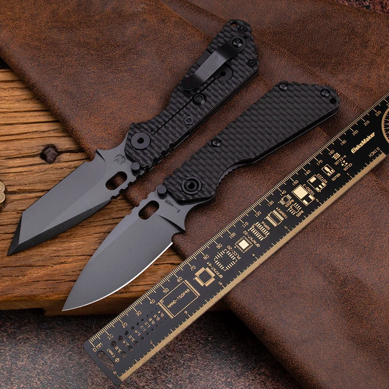 Titanium Handle, Folding Pocket Knife