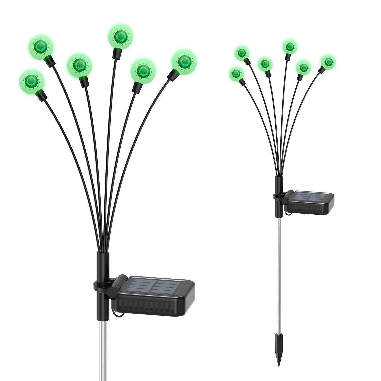 Solar Scary Eyeball Lights, Purple/Green