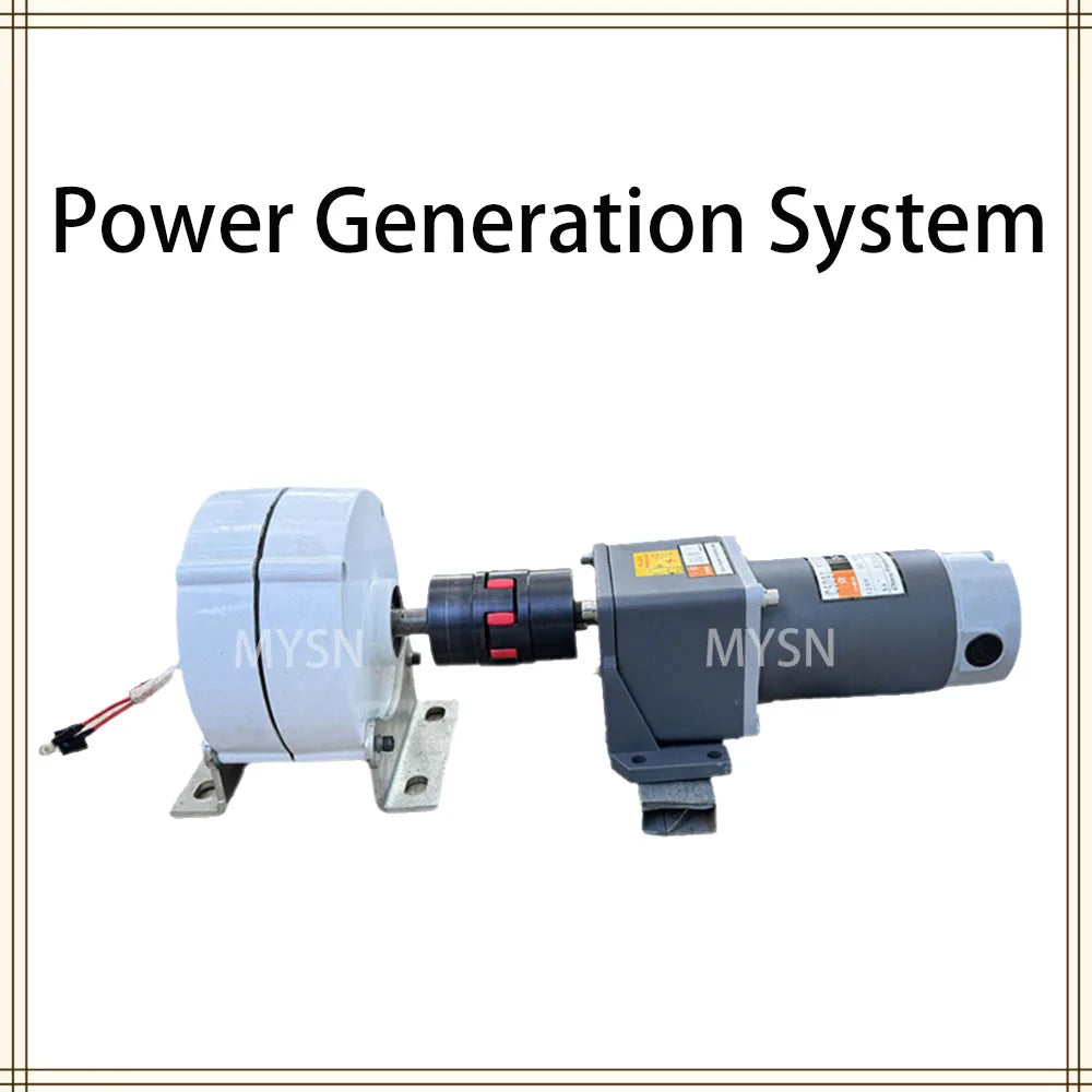 2KW-7KW, 12V-48V Generator With DC Motor