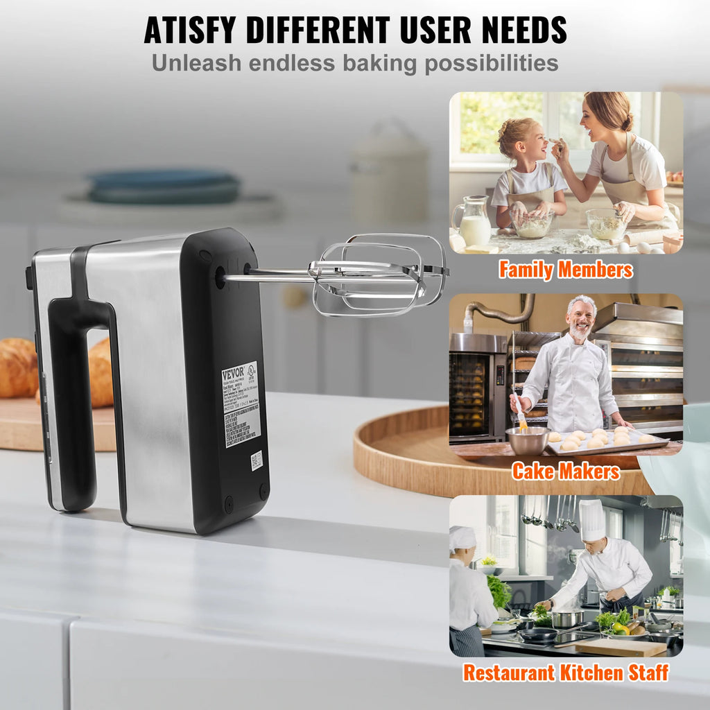 Cordless Variable Speed Hand Mixer