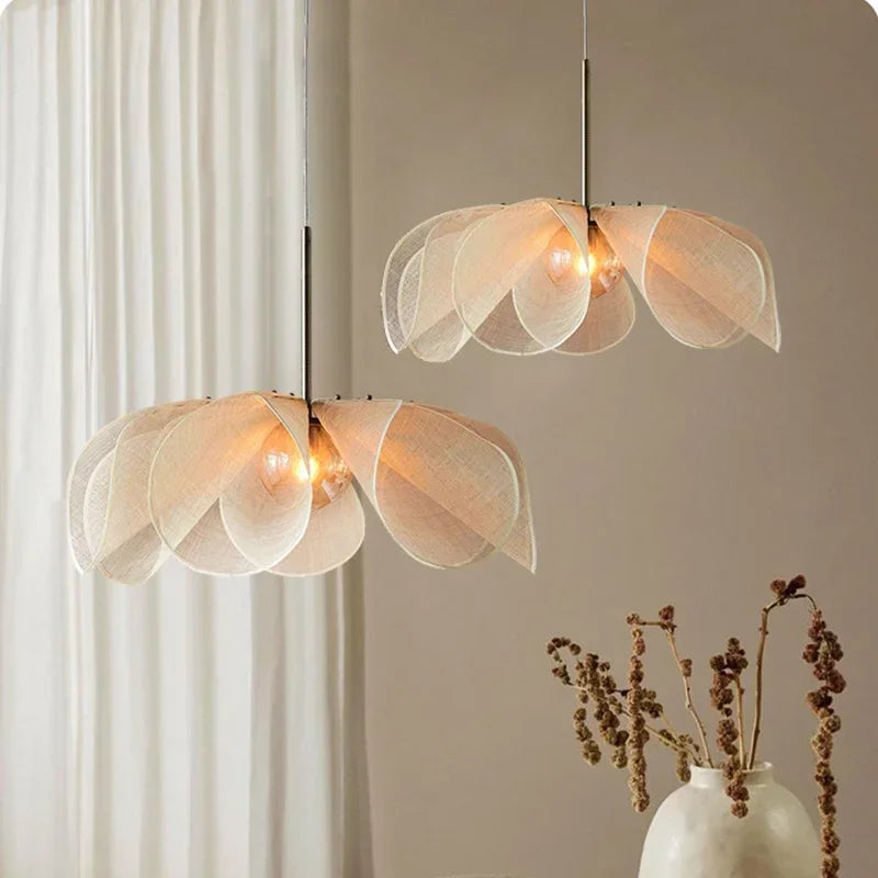 Fabric Ceiling Hanging Pendant Lamp