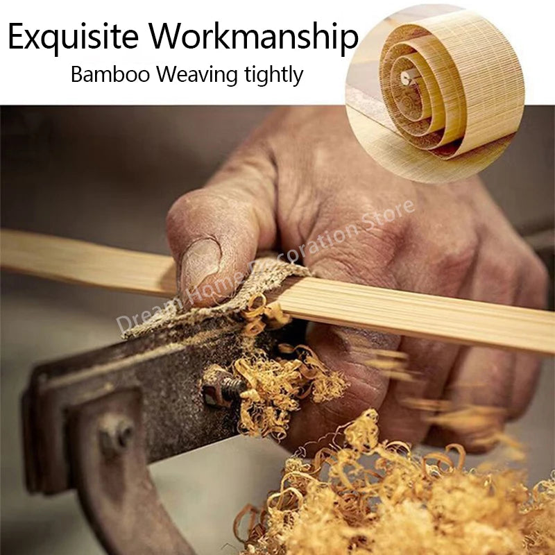 Bamboo Curtain Decoration, Various Patterns, Sizes