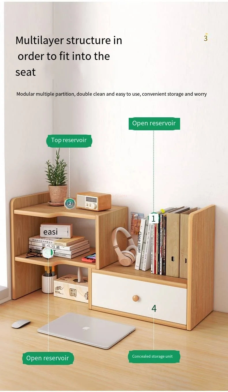 Desk, Bookshelf, Shelving, Storage Shelf,