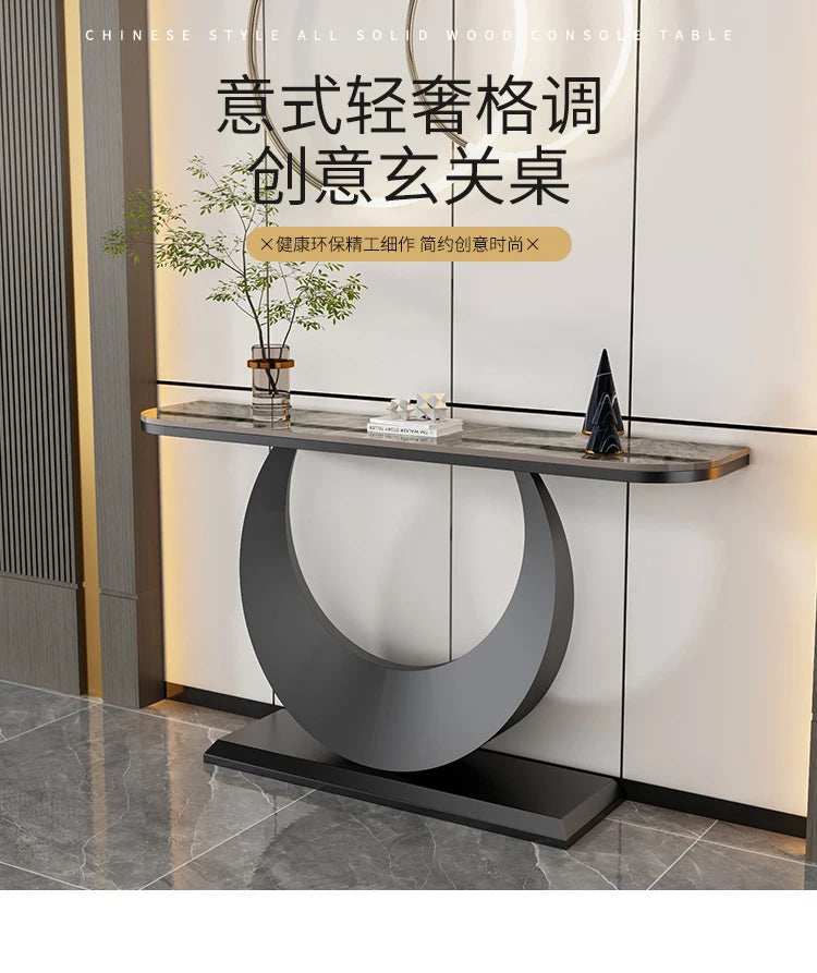 Modern Console Table Decor Hallway Luxury Design