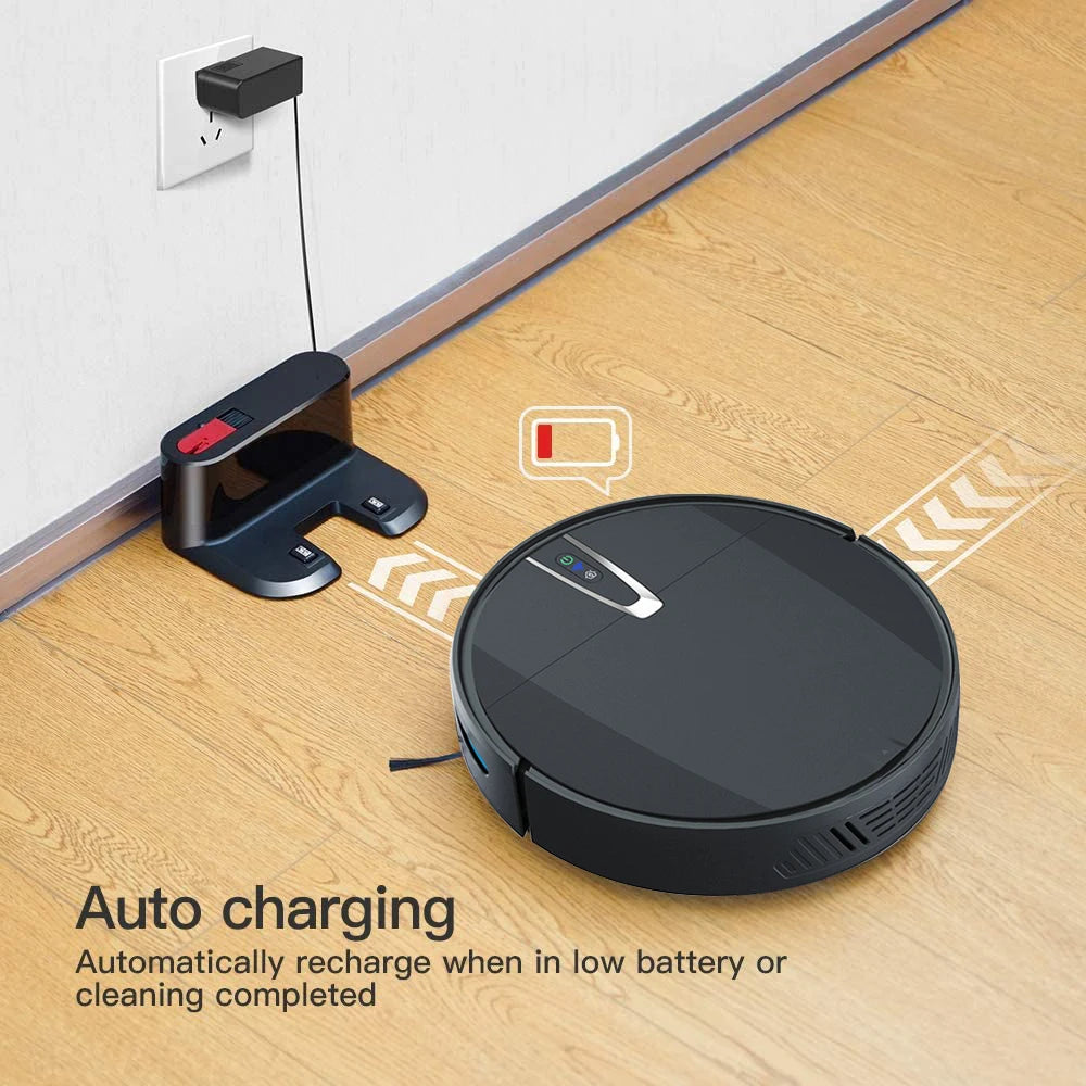 Robot Vacuum, Smart Mop, APP& Voice Control, Autocharge