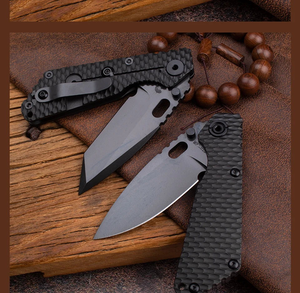 Titanium Handle, Folding Pocket Knife