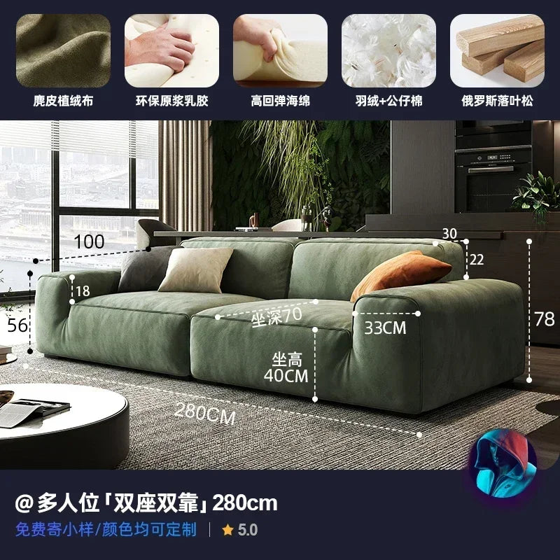 Fabric Corner Modular Living Room Sofas