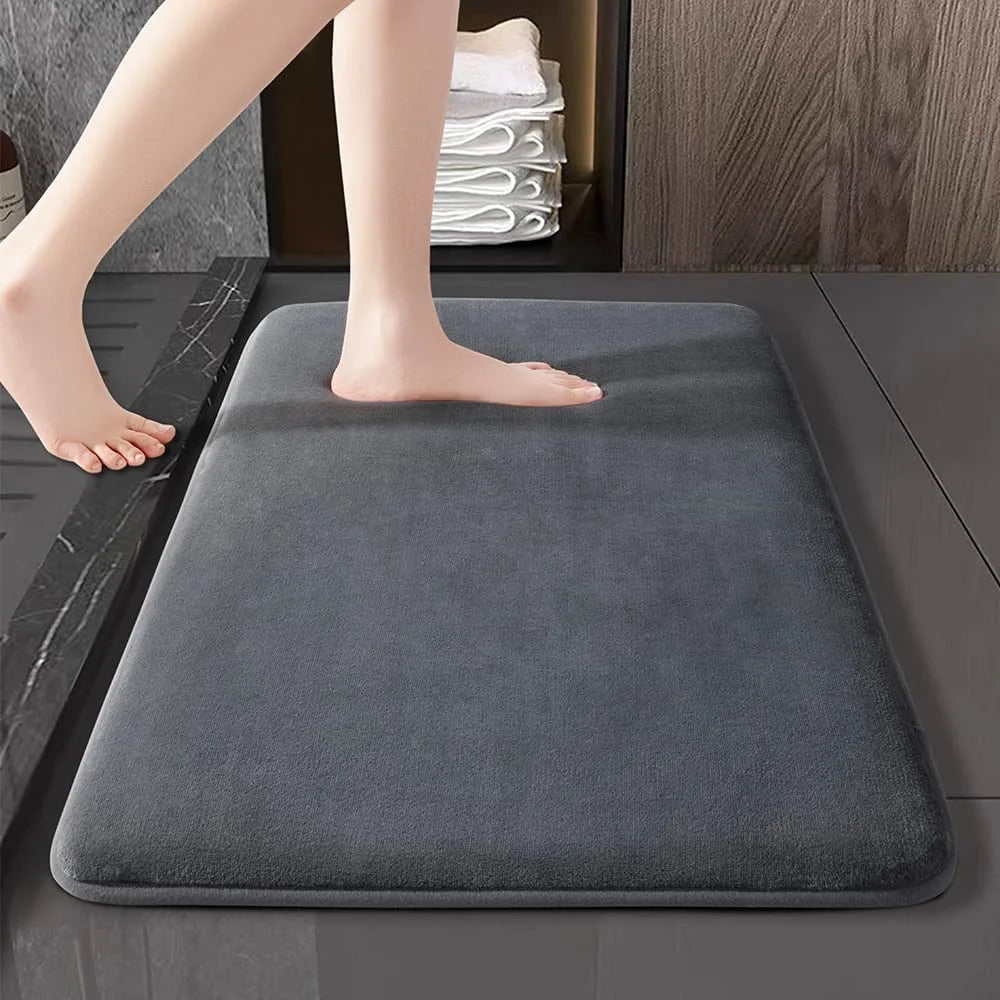 super absorbent bath mat, anti slip, door mat