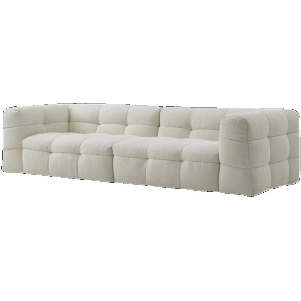 Plush Reclining Sofa Corner Lounger